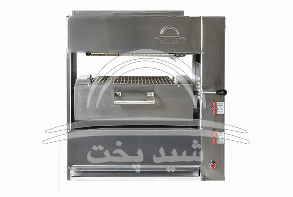 کباب پز تابشی سالاماندر رومیزی 10 سیخ شیدپخت