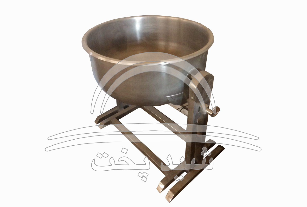 پاتیل استیل برنج پایه دار قطر 70 - 35 کیلویی