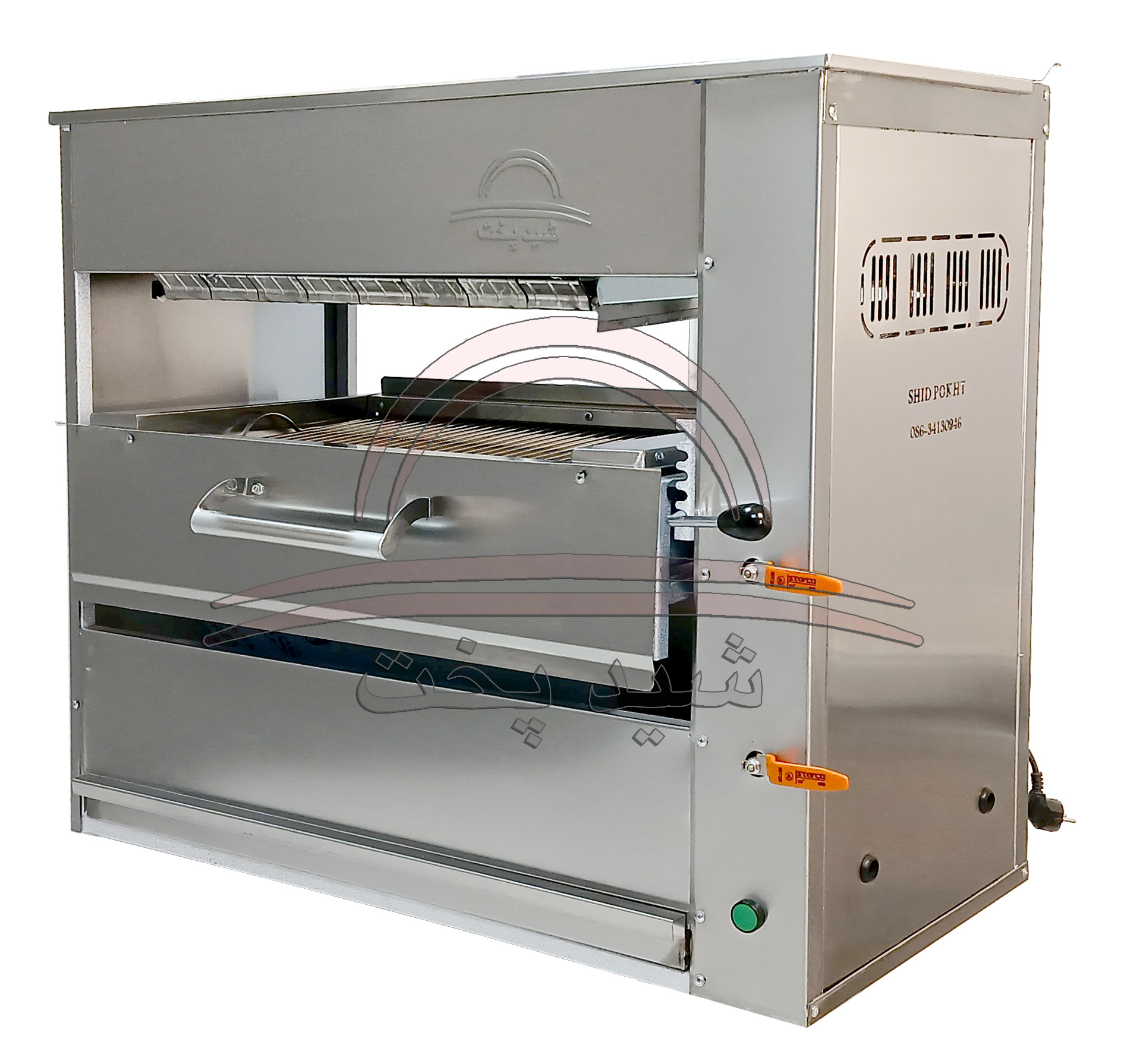 کباب پز تابشی رومیزی سالاماندر 12 سیخ 